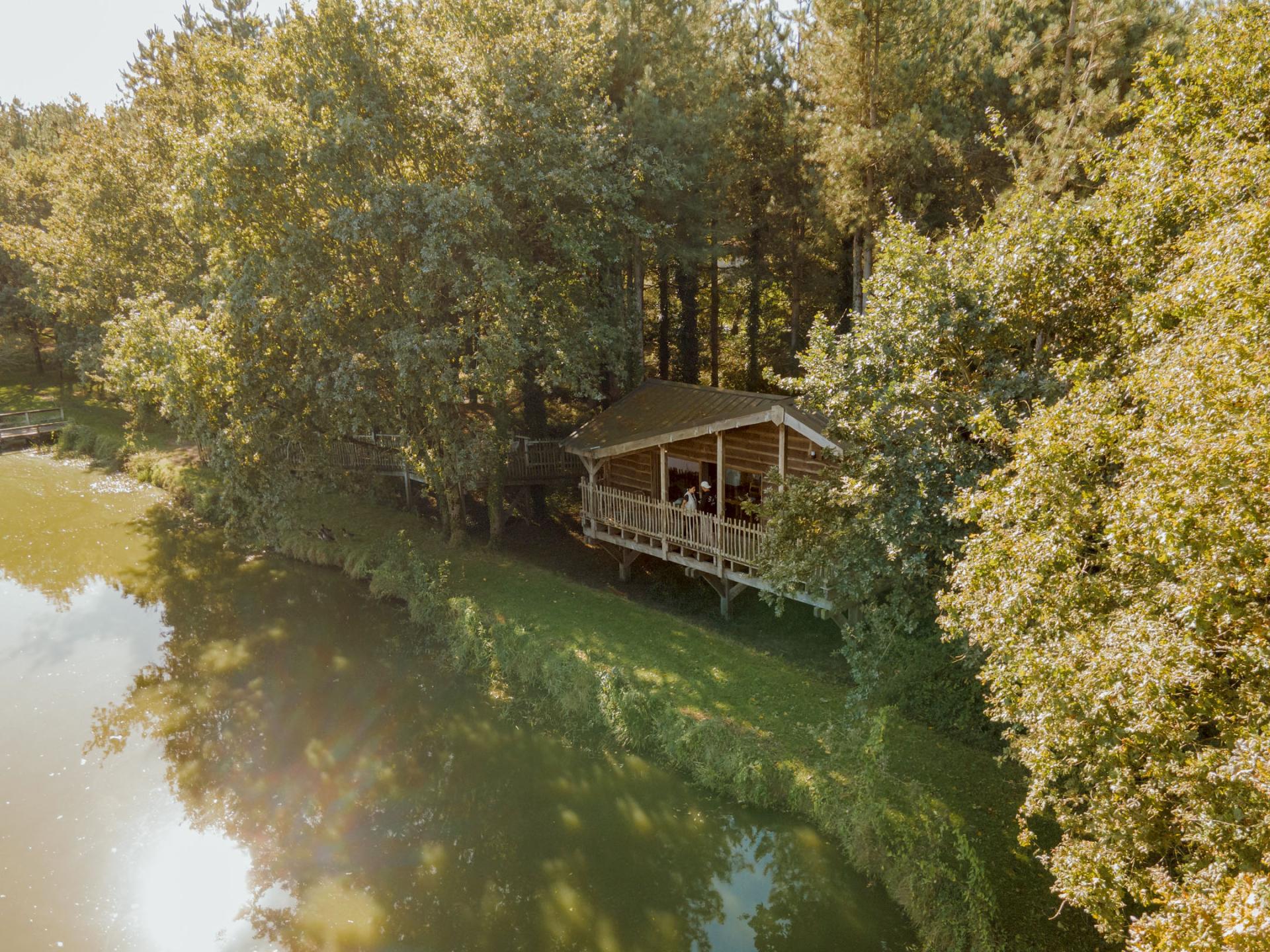 cabane du heron etang