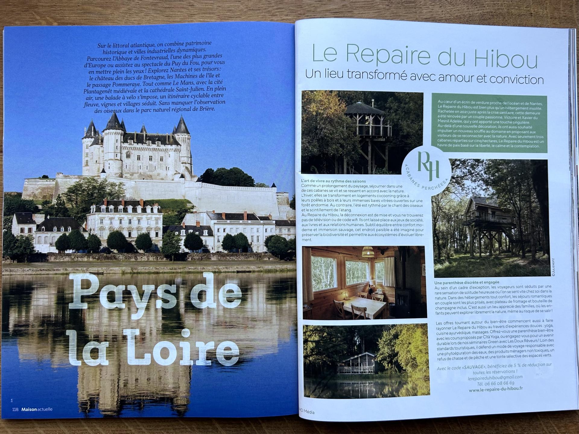 maison actuelle le repaire du hibou